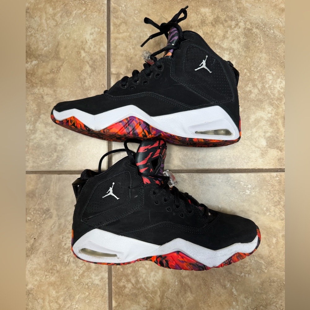Nike Jordan B'Loyal Basketball Sneakers Shoes kids 5Y  BLack multi CK1425 011